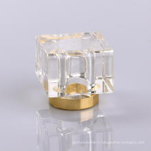 Bouchon de parfum de luxe transparent Square Surlyn PP